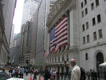 New York WallStreet Stock Exchange