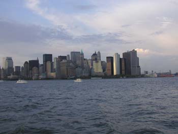 New York boat Battery Park