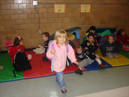 Meghan at PreSchool