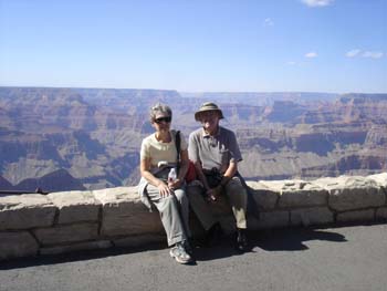 Margarita and Randall Grand Canyon