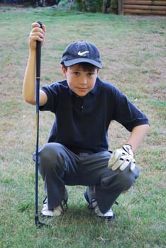 Jack as Tiger Woods 1